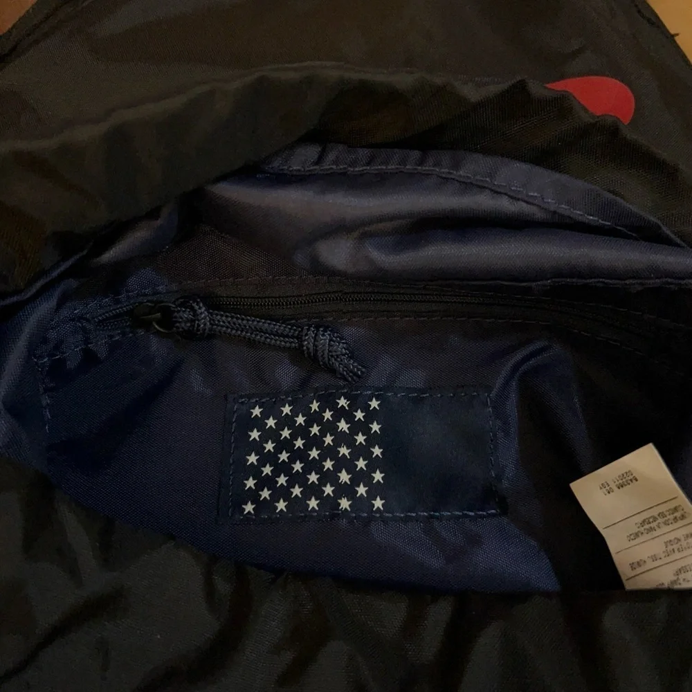 Nike USMNT Heritage Black Backpack with Red Nike Swoosh
